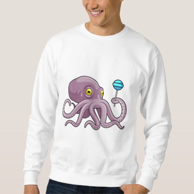 Sweatshirt Octopus avec Lollipop (Devant)