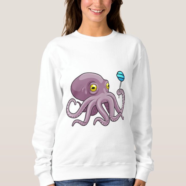 Sweatshirt Octopus avec Lollipop (Devant)