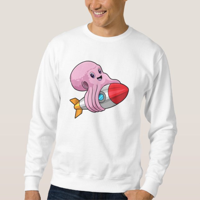 Sweatshirt Octopus avec Rocket (Devant)