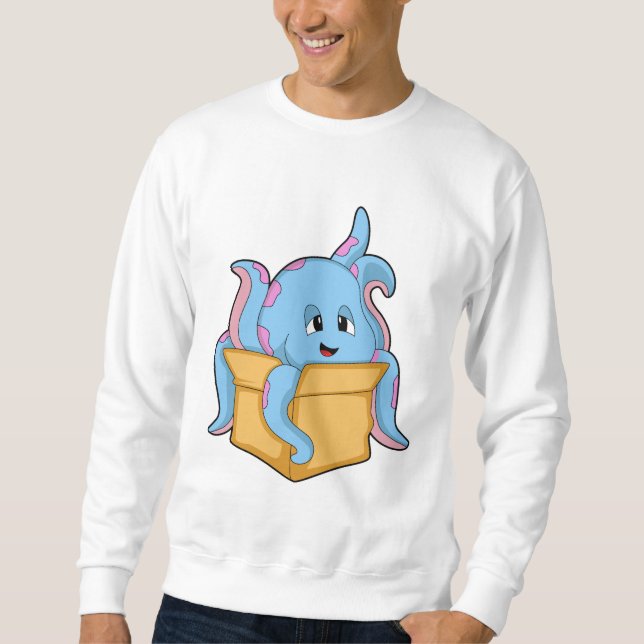 Sweatshirt Octopus with Packet. (Devant)