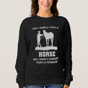 Sweatshirt Odeur de cheval