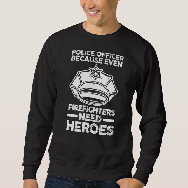 Sweatshirt Officier de police (Devant)