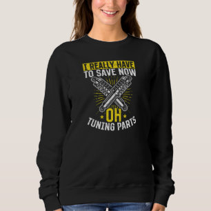 Sweatshirt Oh Tuning Pièces Mécanique Voiture Classique Tourn