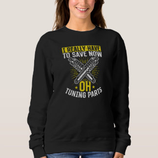 Sweatshirt Oh Tuning Pièces Mécanique Voiture Classique Tourn