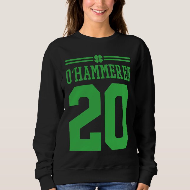 Sweatshirt O'Hammered 20  Matching Couple St Patricks Day 202 (Devant)