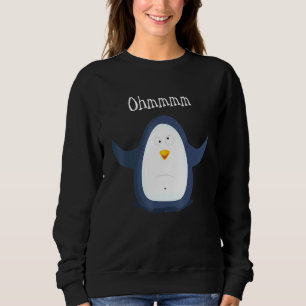 Sweatshirt Ohmmm Yoga Penguin Tea I Méditation Relaxation