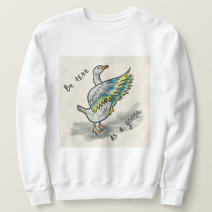 Sweatshirt Oie libre ukrainienne