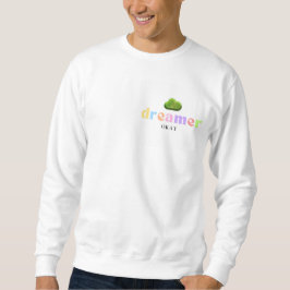 Sweatshirt 'OKAY Dreamer' Long Manches Crew Cou