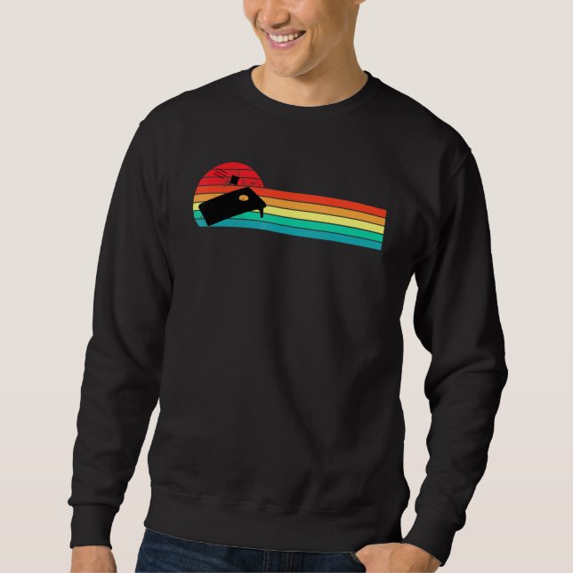 Sweatshirt Okayest Cornhole Joueur Cornhole Équipe championne (Devant)