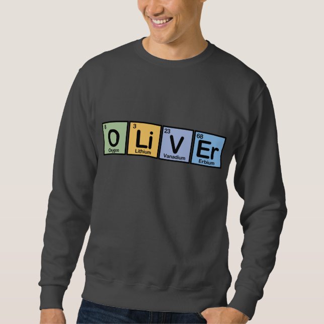 Sweatshirt Oliver a fait des éléments (Devant)