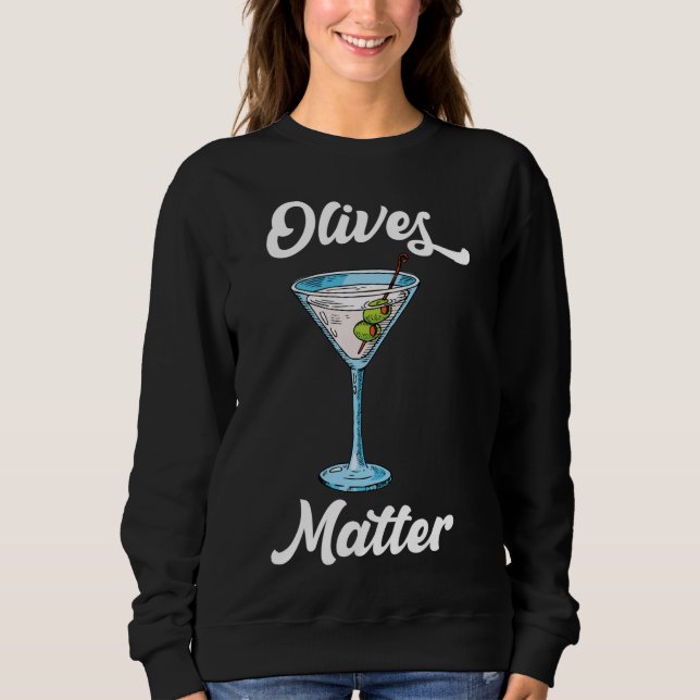 Sweatshirt Olives Matt Olives Merveilleuse Fruit (Devant)