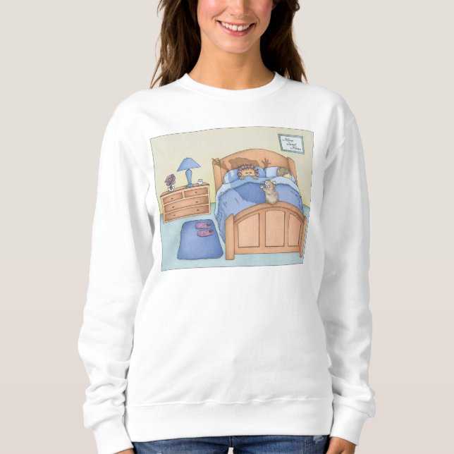 Sweatshirt Ombre du hamster (Devant)
