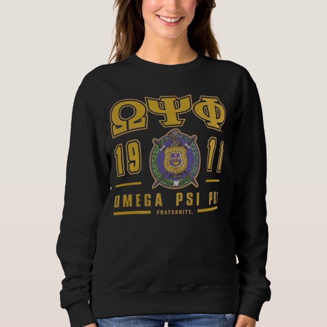 Sweatshirt Omega Psi Phi Omegawood (Devant)