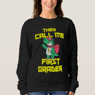 Sweatshirt On m'appelle élève de première année  École 1re an