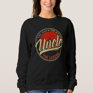 Sweatshirt Oncle L'Homme Le Mythe La Légende Fête des Pères