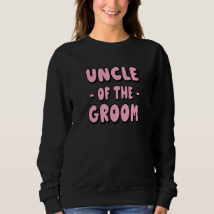 Sweatshirt Oncle masculin du marié  Groupe de fête de bachelo