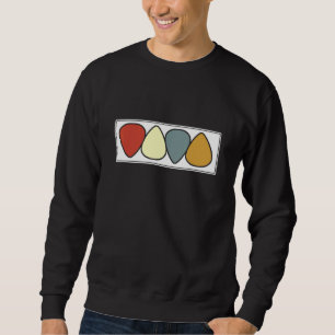 Sweatshirt Onglet de guitare Pour Guitariste Rétro Musicien V