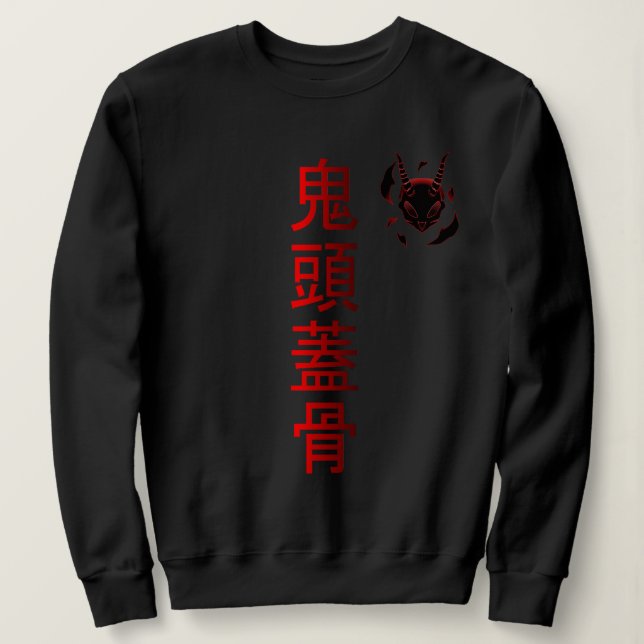 Sweatshirt oni (Design devant)