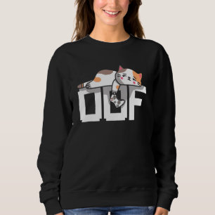 Sweatshirt Oof Gamer Mème Noob Culture Internet Gamer Cat