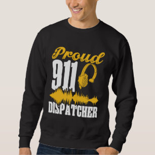 Sweatshirt Opérateur 911 fier des services d'urgence première