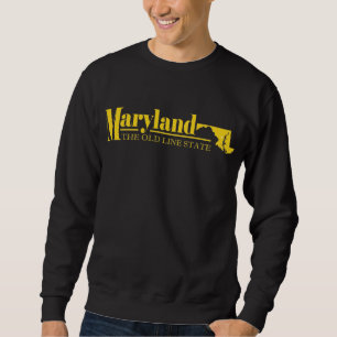 Sweatshirt Or du Maryland