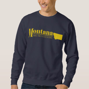 Sweatshirt Or du Montana