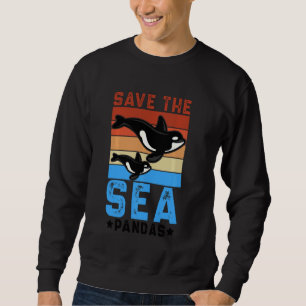 Sweatshirt Orca Graphique pour femmes hommes enfants baleine