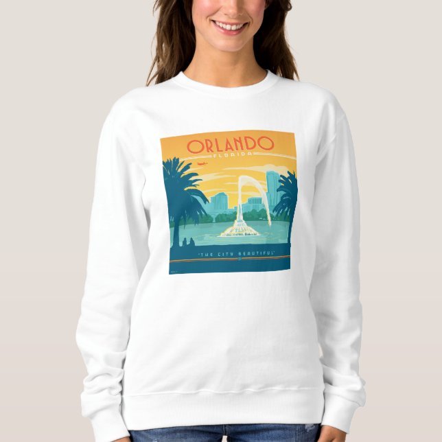 Sweatshirt Orlando Floride (Devant)