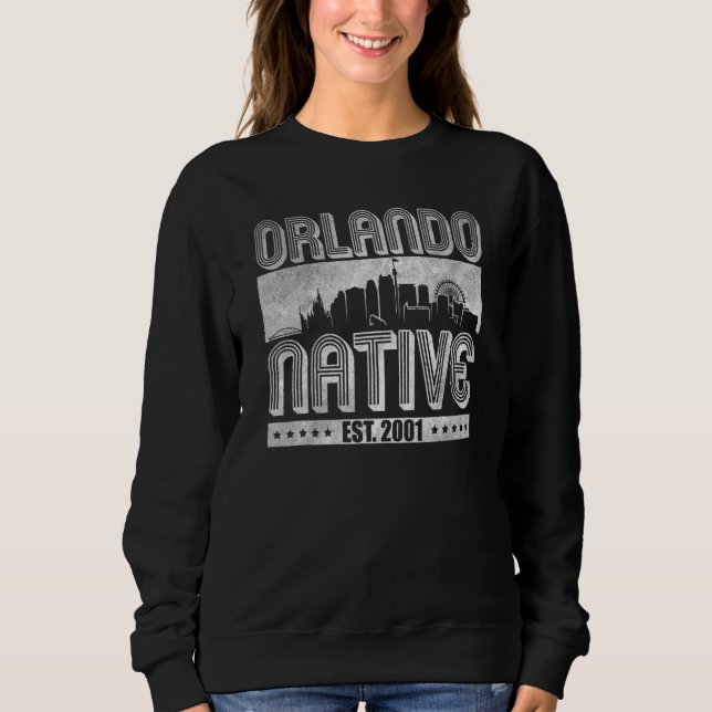 Sweatshirt Orlando Native Est 2001 (Devant)