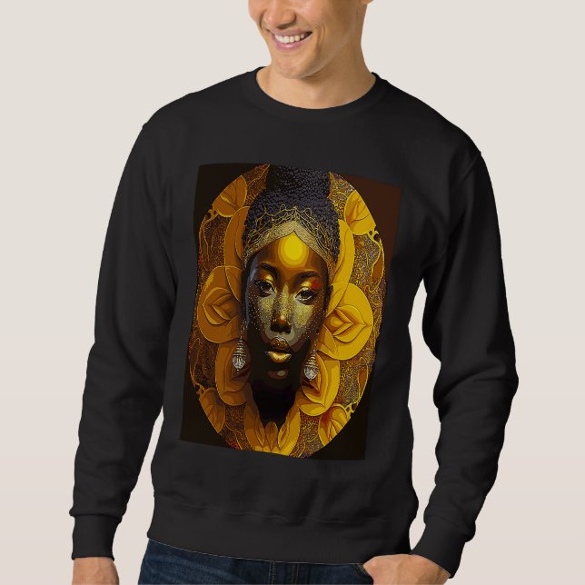Sweatshirt Oshun of the Sunflowers (Devant)