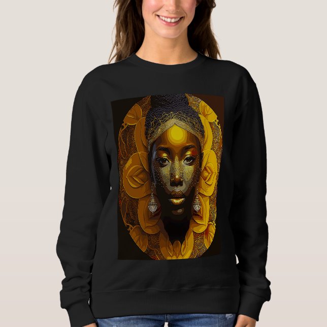 Sweatshirt Oshun of the Sunflowers (Devant)