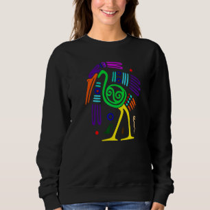 Sweatshirt Ostrich Comme Animal Plein De Couleurs