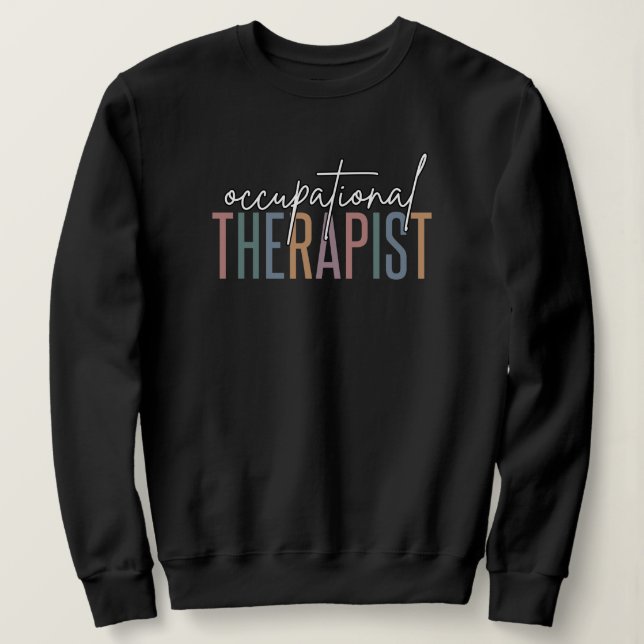Sweatshirt OT ergothérapeute | Thérapie professionnelle (Design devant)
