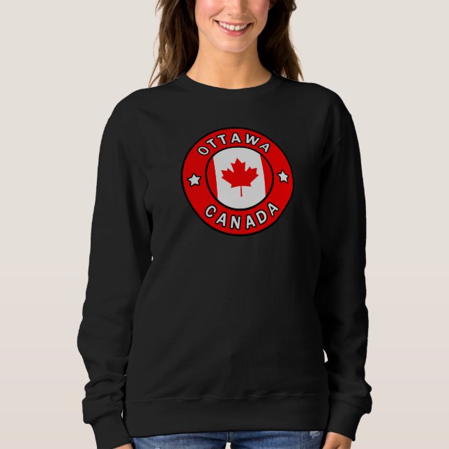 Sweatshirt Ottawa Canada (Devant)