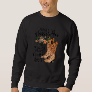 Sweatshirt Oubliez La Chaussure En Verre Cette Princesse Port