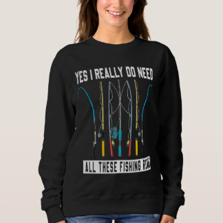 Sweatshirt Oui, J'Ai Vraiment Besoin De Toutes Ces Barres De 