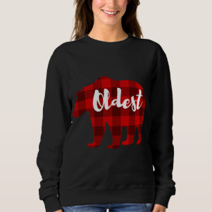 Sweatshirt Ours aîné Vêtements Garçons Filles Cadeau Fraterni