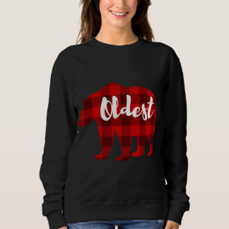 Sweatshirt Ours aîné Vêtements Garçons Filles Cadeau Fraterni