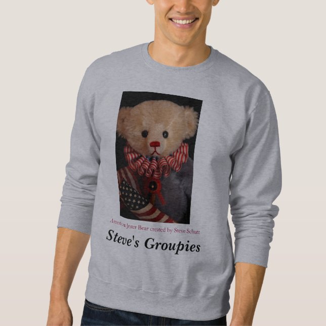 Sweatshirt Ours americana de farceur (Devant)