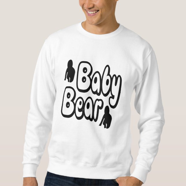 Sweatshirt Ours de bébé (Devant)