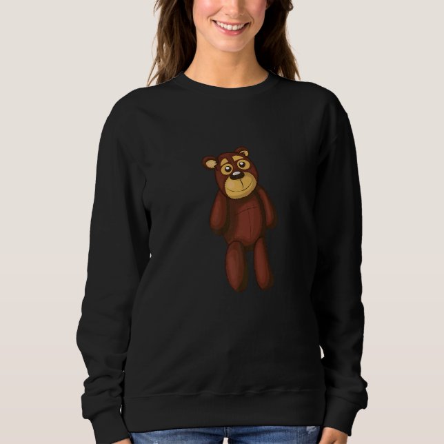 Sweatshirt Ours en peluche mignon (Devant)