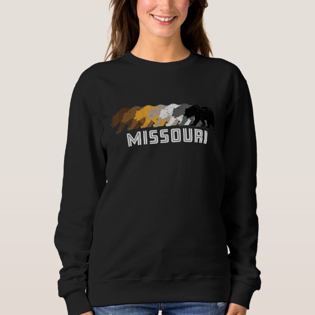 Sweatshirt Ours Gay du Missouri désorganisé (Devant)