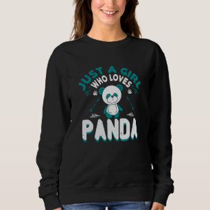 Sweatshirt Ours - Juste Une Fille Qui Aime Panda
