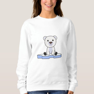 Sweatshirt Ours polaire Icado Ours polaire Pôle Nord Pôle Sud