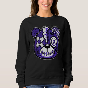Sweatshirt Ours qui dégoutte Aime les Retro Matching 5s Conc