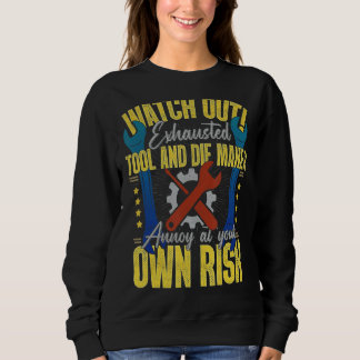 Sweatshirt Outil et fabricant de moules Propre outil de risqu
