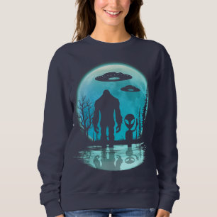 Sweatshirt OVNI Alien Bigfoot
