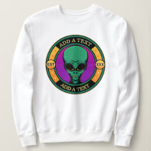 Sweatshirt OVNI extraterrestre