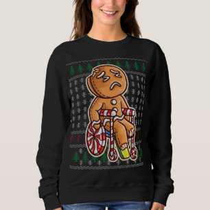 Sweatshirt Pain D'Épices Homme En Fauteuil Roulant Broken Leg