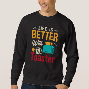 Sweatshirt Pain grillé au four à grille pain pain grillé